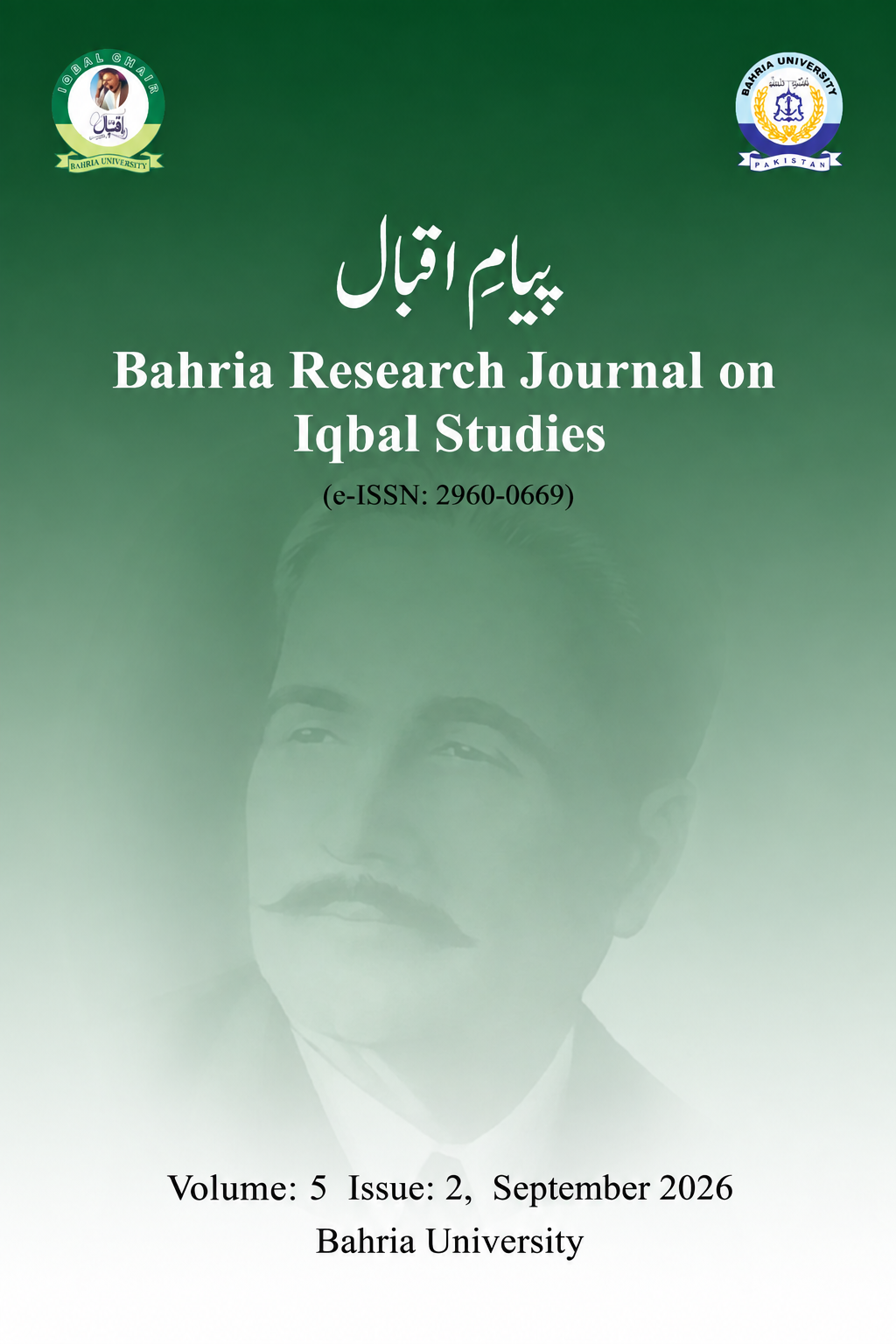 					View Vol. 5 No. 2 (2026): Payam-i-Iqbal Bahria Research Journal on Iqbal Studies (BRJIS)‎
				